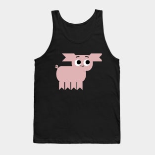 Petunia, the Pink Pig Tank Top